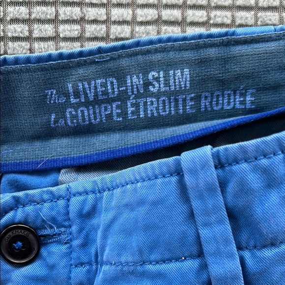 Men's Blue chinos - Picture 4 of 6